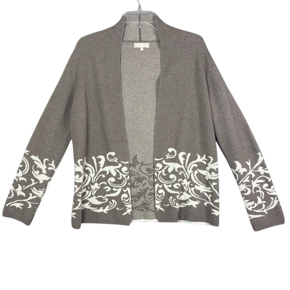 Benedetta B Sweaters - Benedetta B. Open Cardigan Sz Large Wool Cashmere Blend Long Sleeve